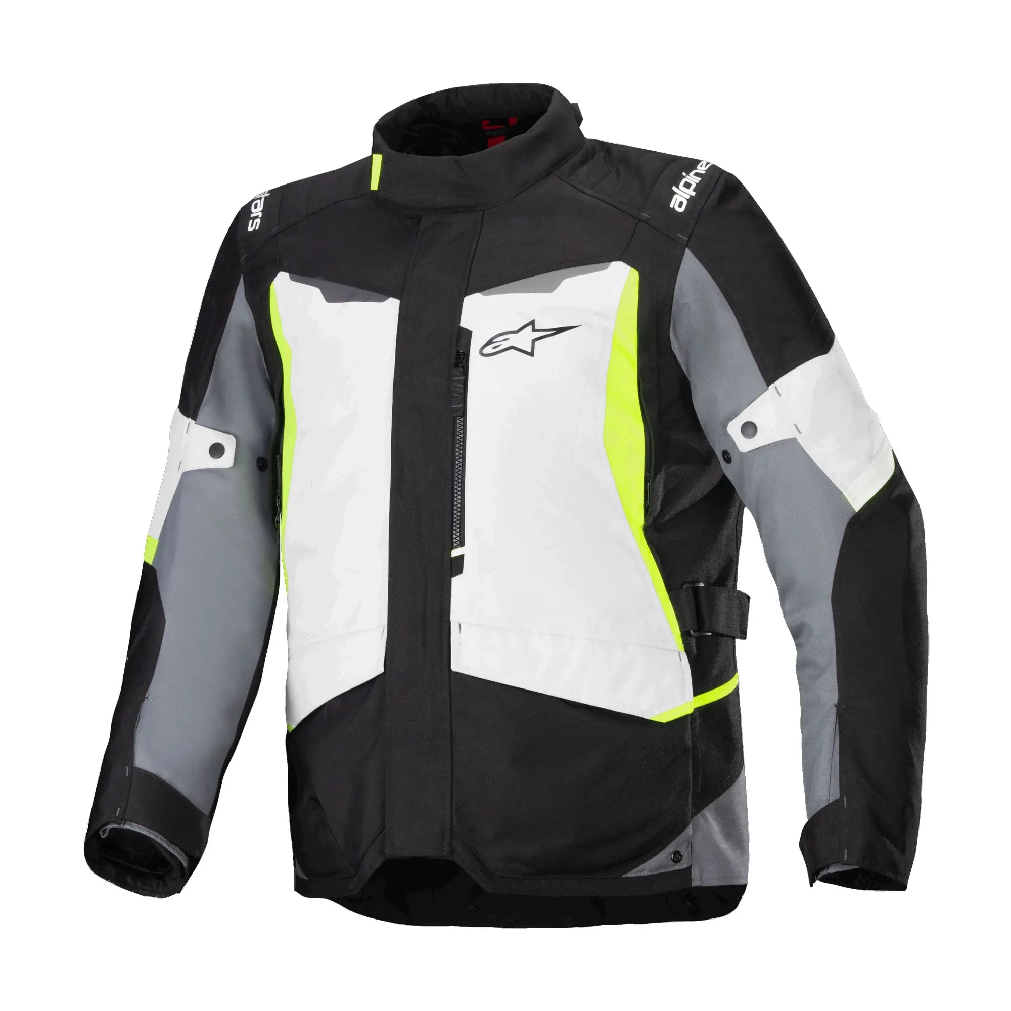 Alpinestars ST-1 Waterproof Textile Jacket Ice Grey / Black / Fluo Yellow