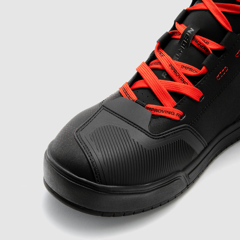 Rebelhorn Vandal 2 Boots Black / Red FREE UK Delivery, FREE 365 Day Returns | Moto Central