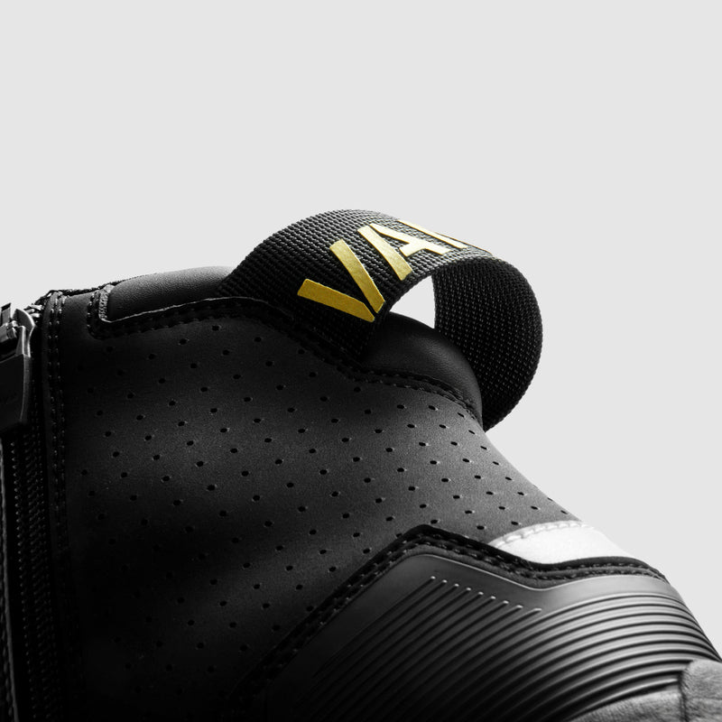 Rebelhorn Vandal 2 Ladies Boots Black / Gold FREE UK Delivery, FREE 365 Day Returns | Moto Central
