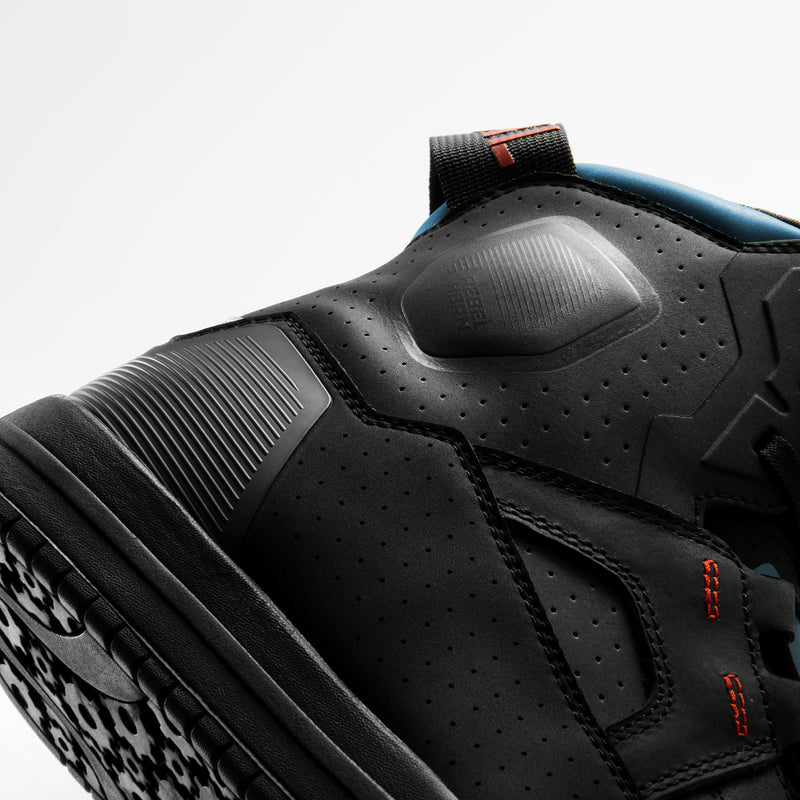 Rebelhorn Vandal 2 Boots Black / Blue / Red FREE UK Delivery, FREE 365 Day Returns | Moto Central