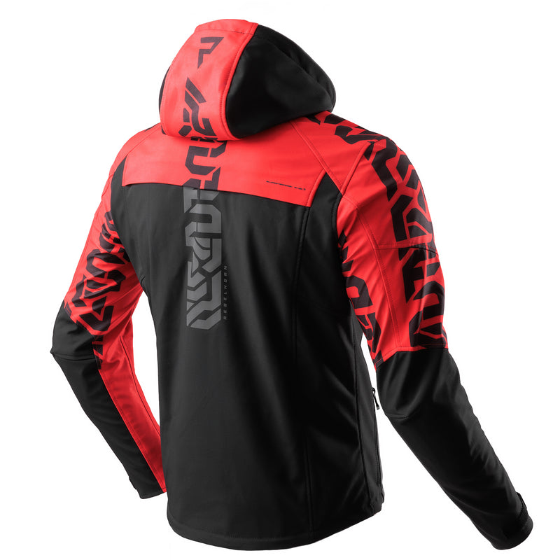 Rebelhorn Slash Spider Textile Jacket Black / Red FREE UK Delivery, FREE 365 Day Returns | Moto Central
