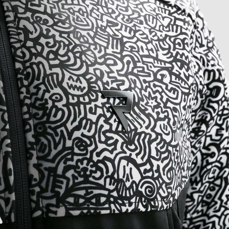 Rebelhorn Slash Noriaki Textile Jacket Black / White FREE UK Delivery, FREE 365 Day Returns | Moto Central