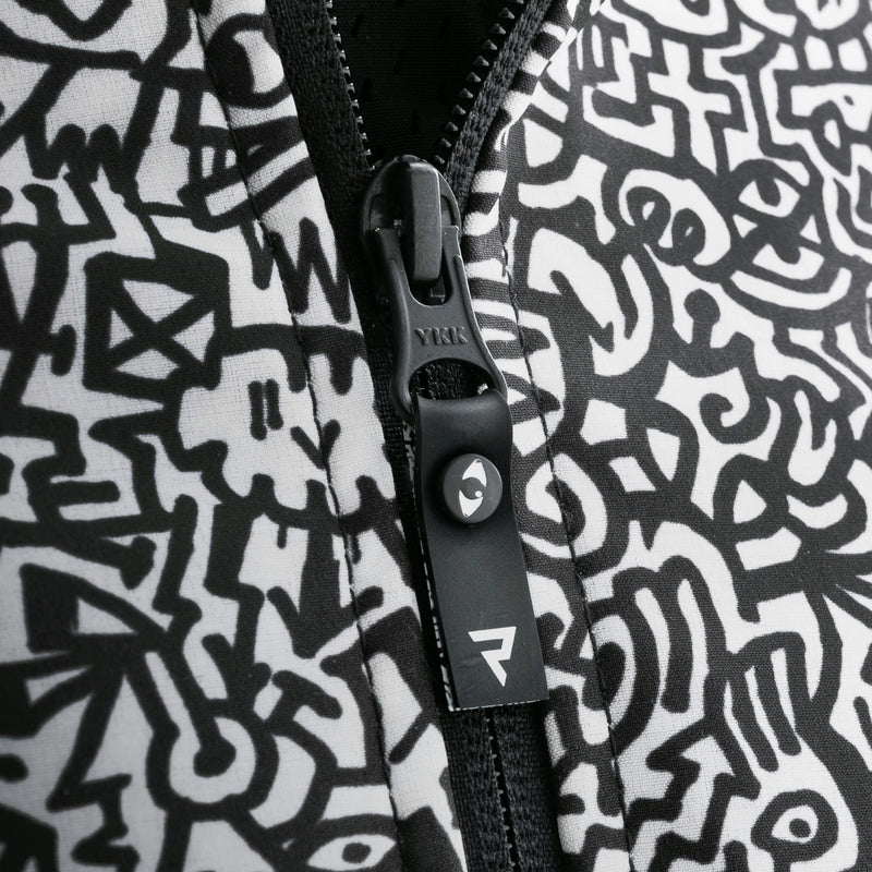 Rebelhorn Slash Noriaki Textile Jacket Black / White FREE UK Delivery, FREE 365 Day Returns | Moto Central