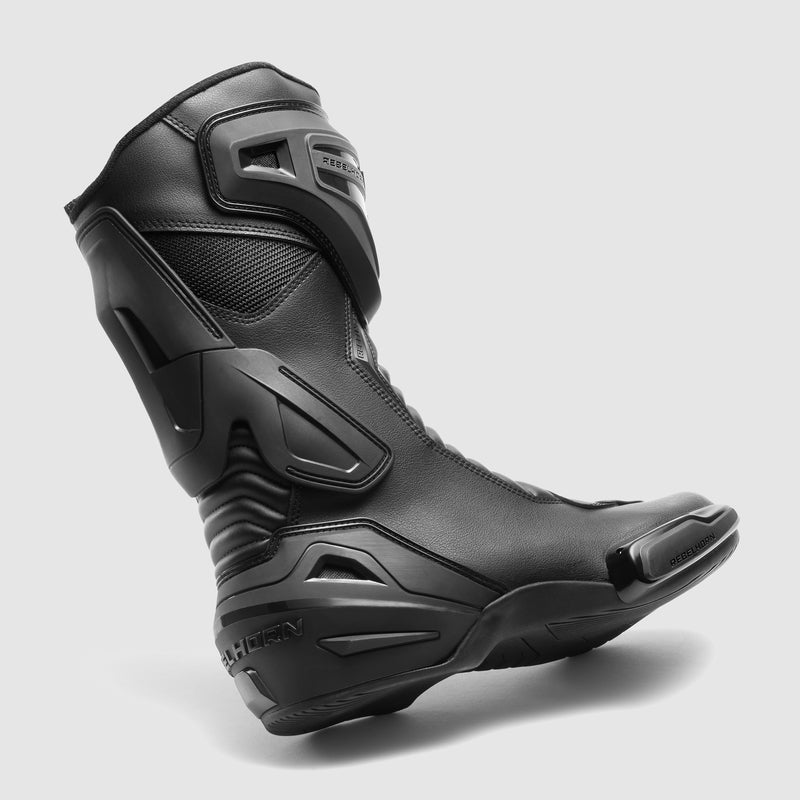 Rebelhorn GTR Boots Black FREE UK Delivery, FREE 365 Day Returns | Moto Central