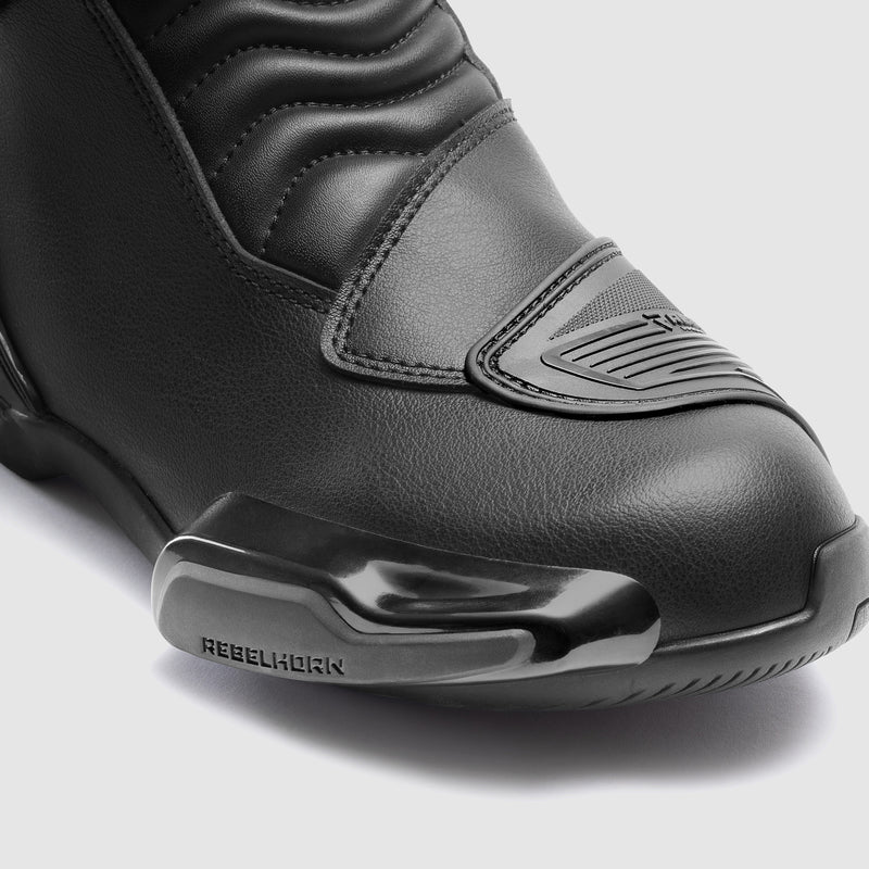 Rebelhorn GTR Boots Black FREE UK Delivery, FREE 365 Day Returns | Moto Central