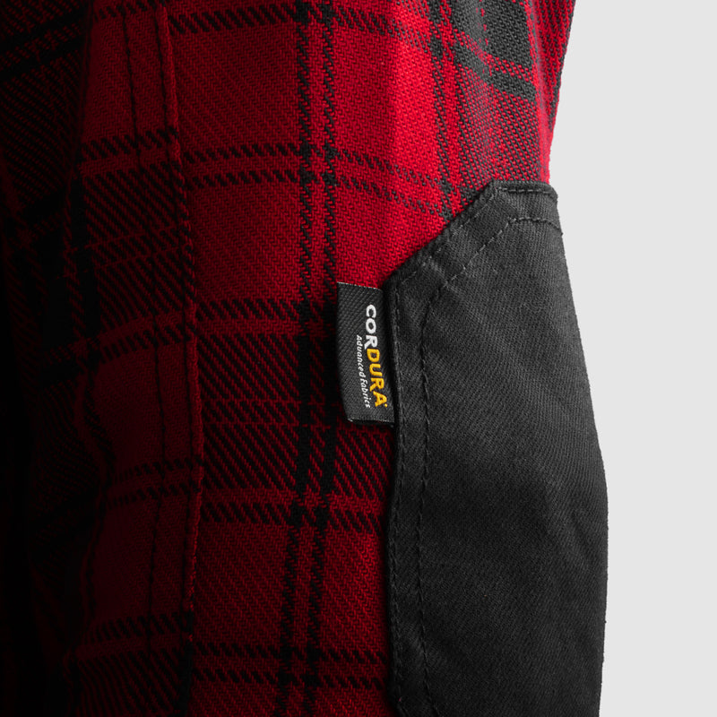 Rebelhorn Shifter Shirt Black / Red FREE UK Delivery, FREE 365 Day Returns | Moto Central