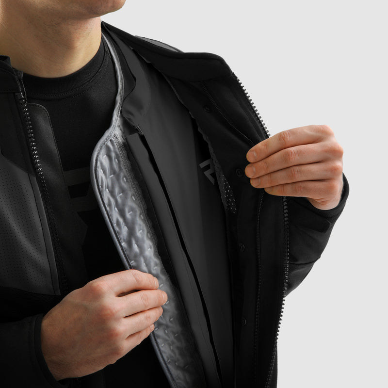 Rebelhorn Hiflow 5 Textile Jacket Black FREE UK Delivery, FREE 365 Day Returns | Moto Central