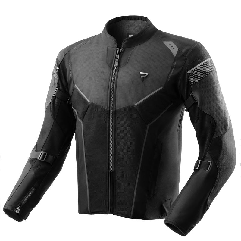 Rebelhorn Hiflow 5 Textile Jacket Black FREE UK Delivery, FREE 365 Day Returns | Moto Central