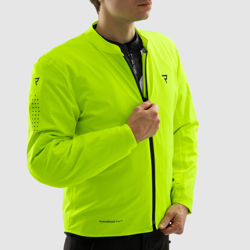 Rebelhorn Hiflow 5 Textile Jacket Black / Grey / Fluo Yellow FREE UK Delivery, FREE 365 Day Returns | Moto Central
