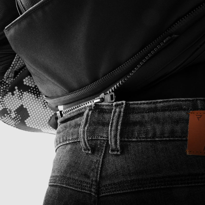 Rebelhorn Bronco Jeans Washed Black FREE UK Delivery, FREE 365 Day Returns | Moto Central