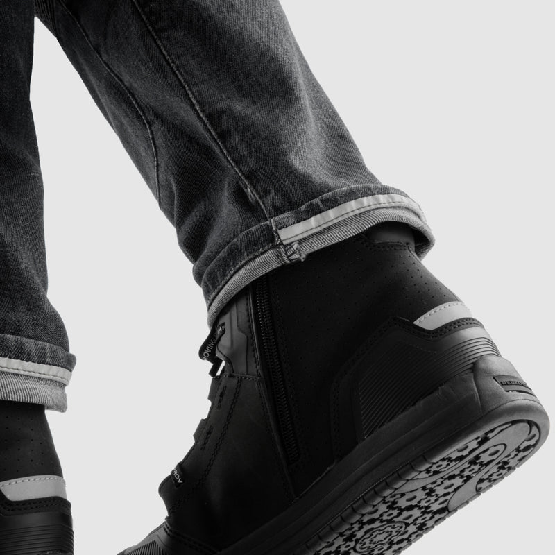 Rebelhorn Vandal Jeans Monolayer Washed Black FREE UK Delivery, FREE 365 Day Returns | Moto Central