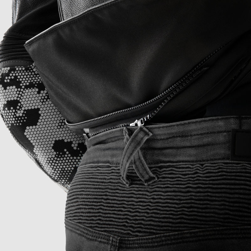 Rebelhorn Revolt Jeans Monolayer Black FREE UK Delivery, FREE 365 Day Returns | Moto Central