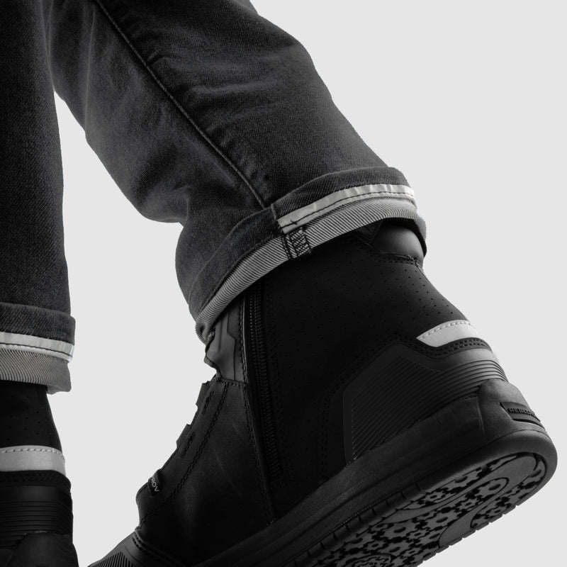 Rebelhorn Revolt Jeans Monolayer Black FREE UK Delivery, FREE 365 Day Returns | Moto Central