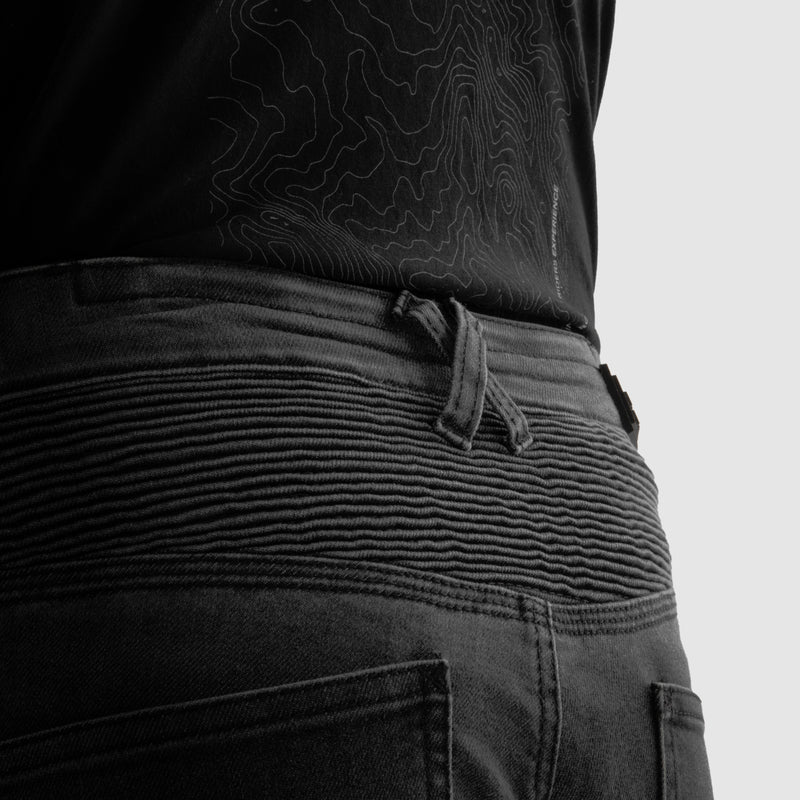 Rebelhorn Revolt Jeans Monolayer Black FREE UK Delivery, FREE 365 Day Returns | Moto Central