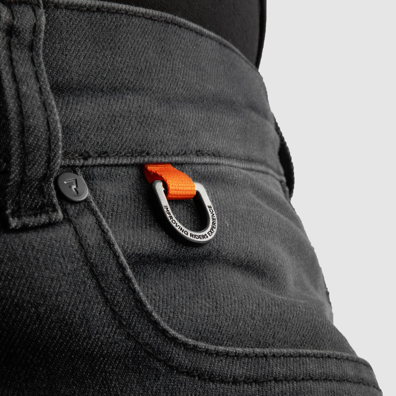 Rebelhorn Revolt Jeans Monolayer Black FREE UK Delivery, FREE 365 Day Returns | Moto Central