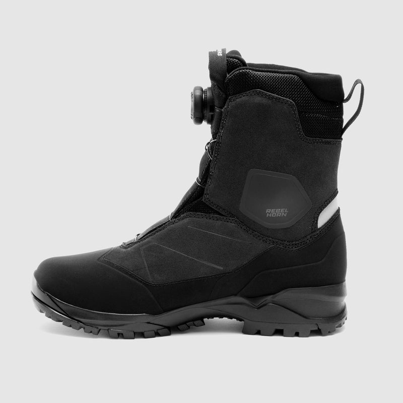 Rebelhorn Defender-X Boots Black FREE UK Delivery, FREE 365 Day Returns | Moto Central