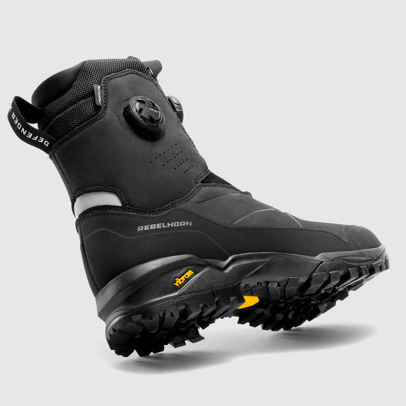 Rebelhorn Defender-X Boots Black FREE UK Delivery, FREE 365 Day Returns | Moto Central