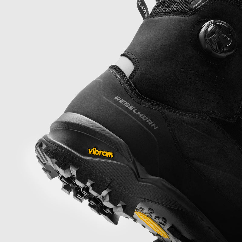 Rebelhorn Defender-X Boots Black FREE UK Delivery, FREE 365 Day Returns | Moto Central