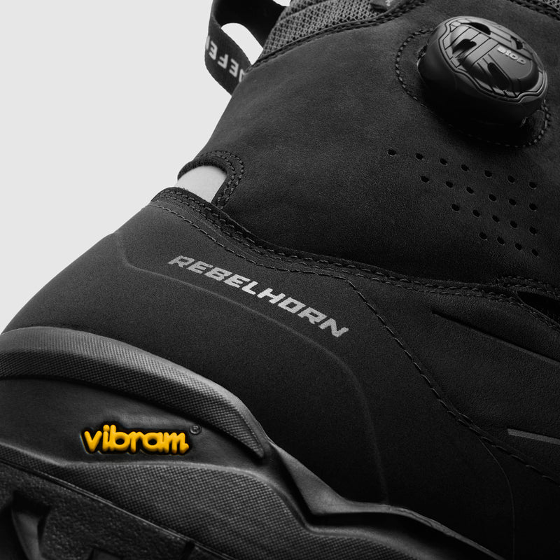 Rebelhorn Defender-X Boots Black FREE UK Delivery, FREE 365 Day Returns | Moto Central