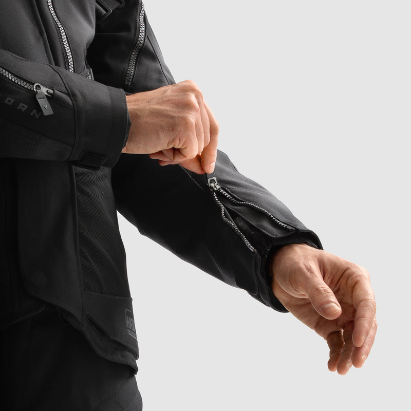 Rebelhorn Hardy 3.0 Textile Jacket Black FREE UK Delivery, FREE 365 Day Returns | Moto Central