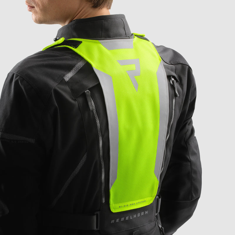 Rebelhorn Hardy 3.0 Textile Jacket Black FREE UK Delivery, FREE 365 Day Returns | Moto Central