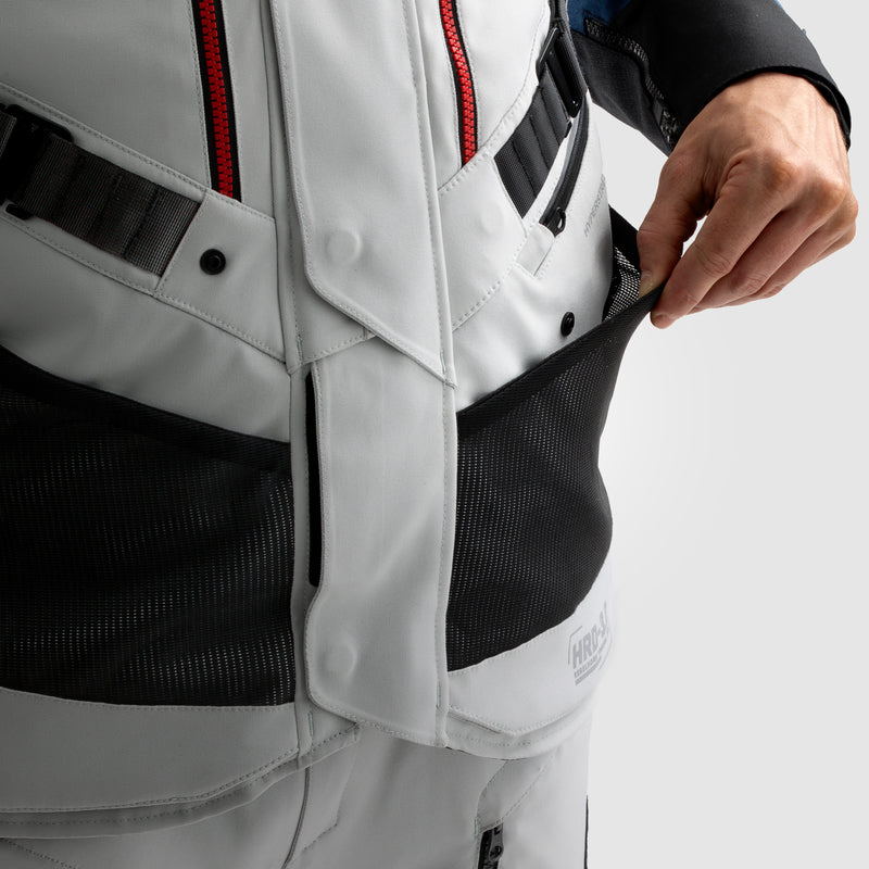 Rebelhorn Hardy 3.0 Textile Jacket Blue / Grey / Red FREE UK Delivery, FREE 365 Day Returns | Moto Central