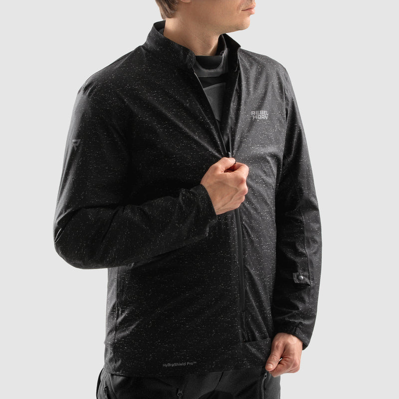 Rebelhorn Hardy 3.0 Textile Jacket Dark Grey / Black / Fluo Yellow FREE UK Delivery, FREE 365 Day Returns | Moto Central