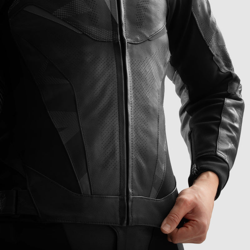 Rebelhorn Inferno Leather Jacket Black FREE UK Delivery, FREE 365 Day Returns | Moto Central