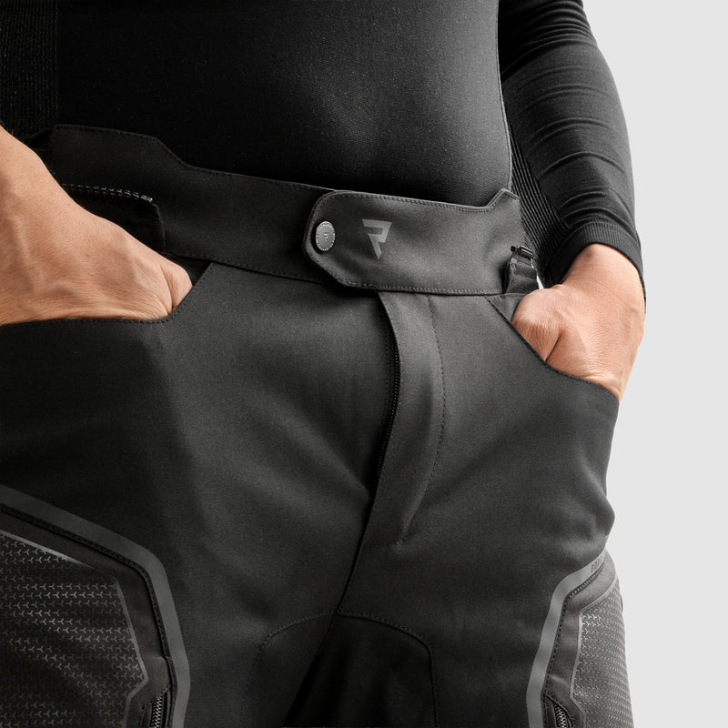 Rebelhorn Borg 2 Textile Trouser Black FREE UK Delivery, FREE 365 Day Returns | Moto Central
