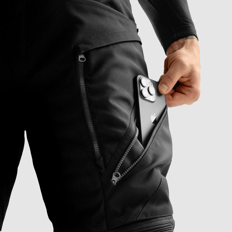 Rebelhorn Hardy 3.0 Textile Trouser Black FREE UK Delivery, FREE 365 Day Returns | Moto Central