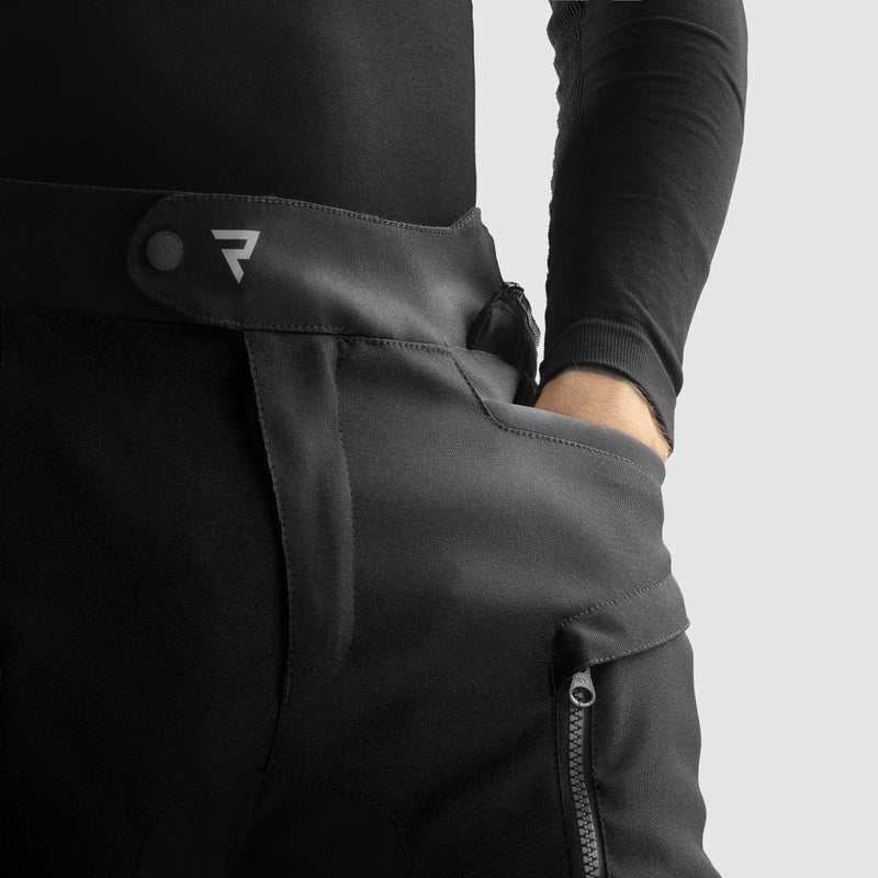Rebelhorn Hardy 3.0 Textile Trouser Black FREE UK Delivery, FREE 365 Day Returns | Moto Central