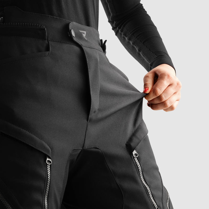 Rebelhorn Hardy 3.0 Ladies Textile Trouser Black FREE UK Delivery, FREE 365 Day Returns | Moto Central