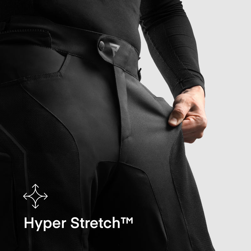 Rebelhorn Hiflow 5 Textile Trouser Black FREE UK Delivery, FREE 365 Day Returns | Moto Central