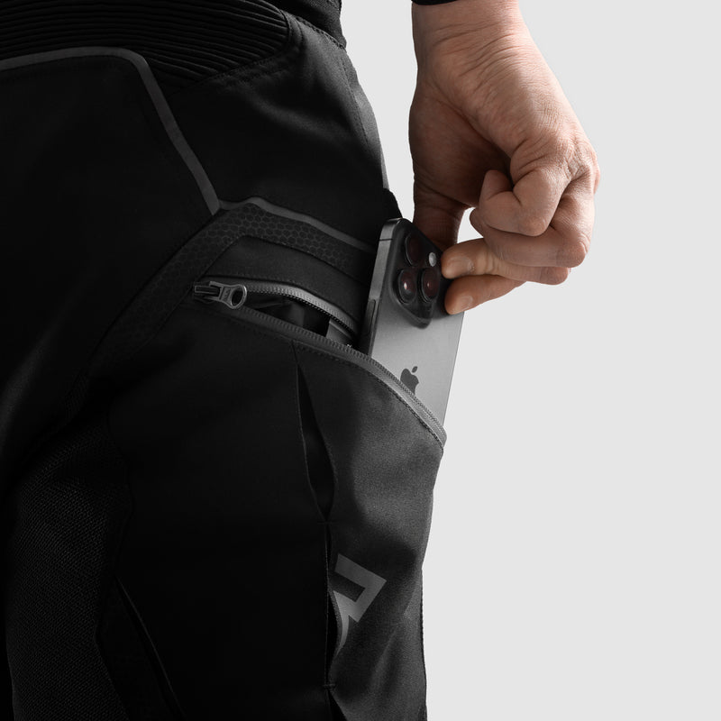 Rebelhorn Hiflow 5 Textile Trouser Black FREE UK Delivery, FREE 365 Day Returns | Moto Central