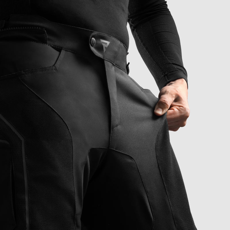 Rebelhorn Hiflow 5 Textile Trouser Black FREE UK Delivery, FREE 365 Day Returns | Moto Central