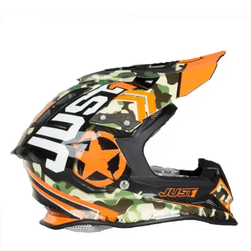 Just1 J12 Carbon MX Kombat Orange