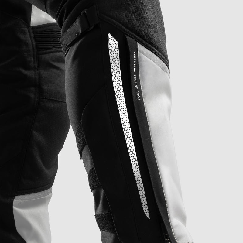 Rebelhorn Hardy 3.0 Ladies Textile Trouser Black / Grey FREE UK Delivery, FREE 365 Day Returns | Moto Central