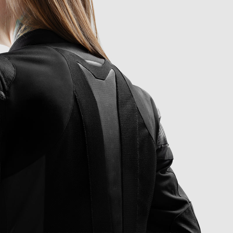 Rebelhorn Hiflow 5 Ladies Textile Jacket Black FREE UK Delivery, FREE 365 Day Returns | Moto Central