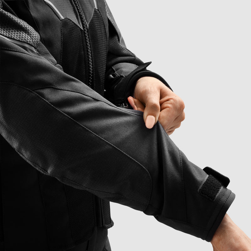 Rebelhorn Hiflow 5 Ladies Textile Jacket Black FREE UK Delivery, FREE 365 Day Returns | Moto Central