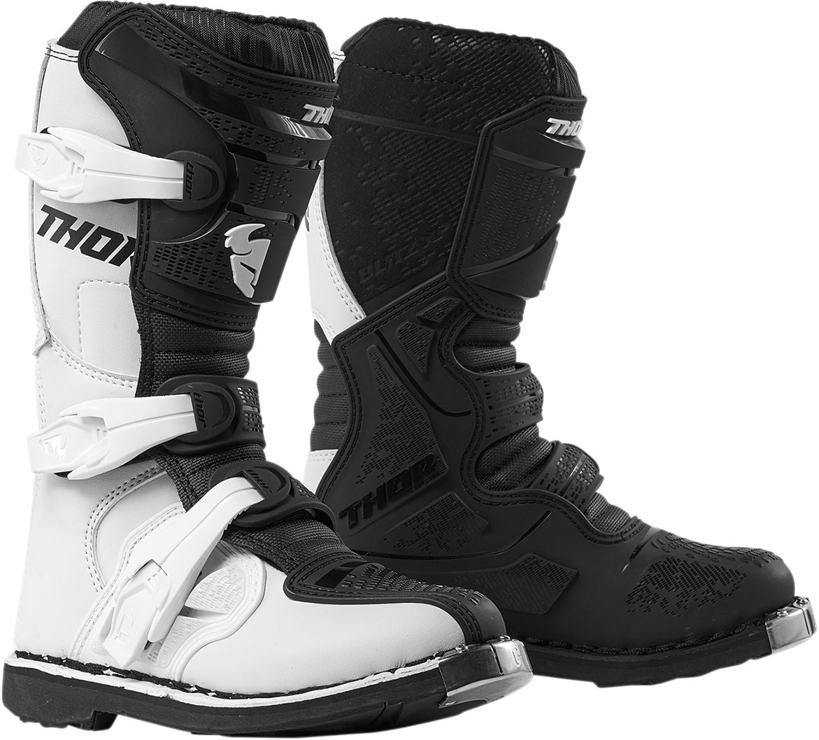 Thor Blitz XP Youth Boots White / Black