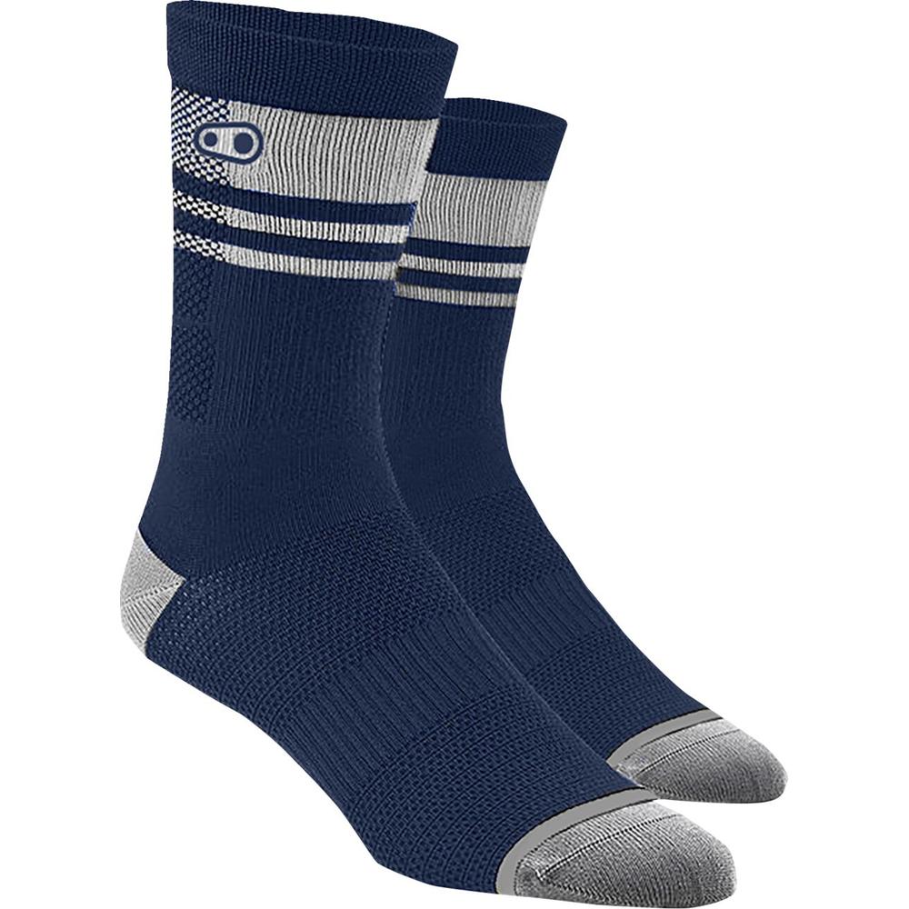 Crankbrothers Icon MTB Thick Socks Blue / Grey