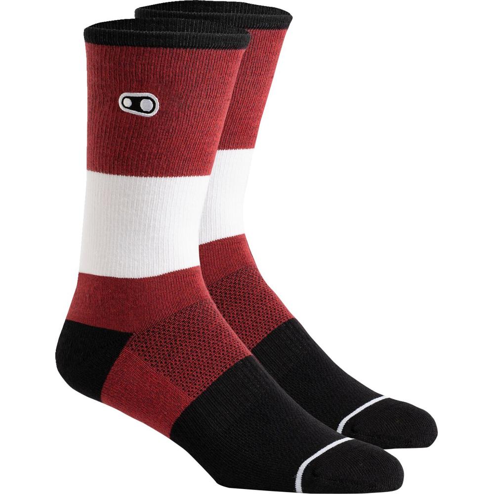 Crankbrothers Icon MTB Thick Socks Black / Red / White