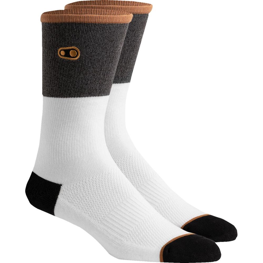 Crankbrothers Icon MTB Thick Socks Brown / Grey / White