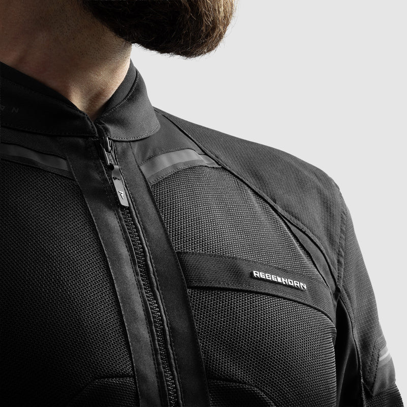 Rebelhorn Scandal 3 Textile Jacket Black FREE UK Delivery, FREE 365 Day Returns | Moto Central