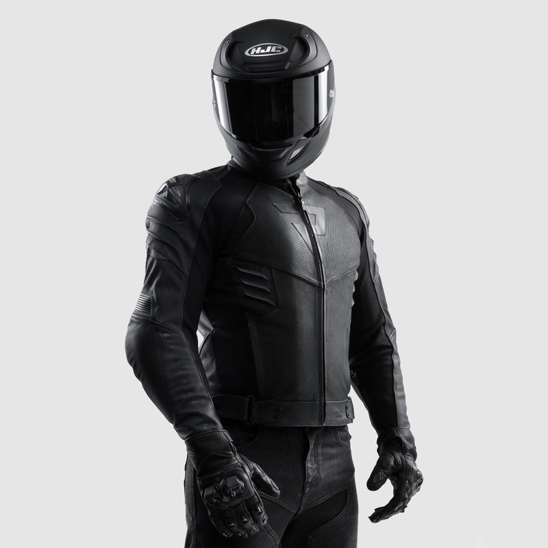 Rebelhorn Vandal 2 Leather Jacket Black FREE UK Delivery, FREE 365 Day Returns | Moto Central