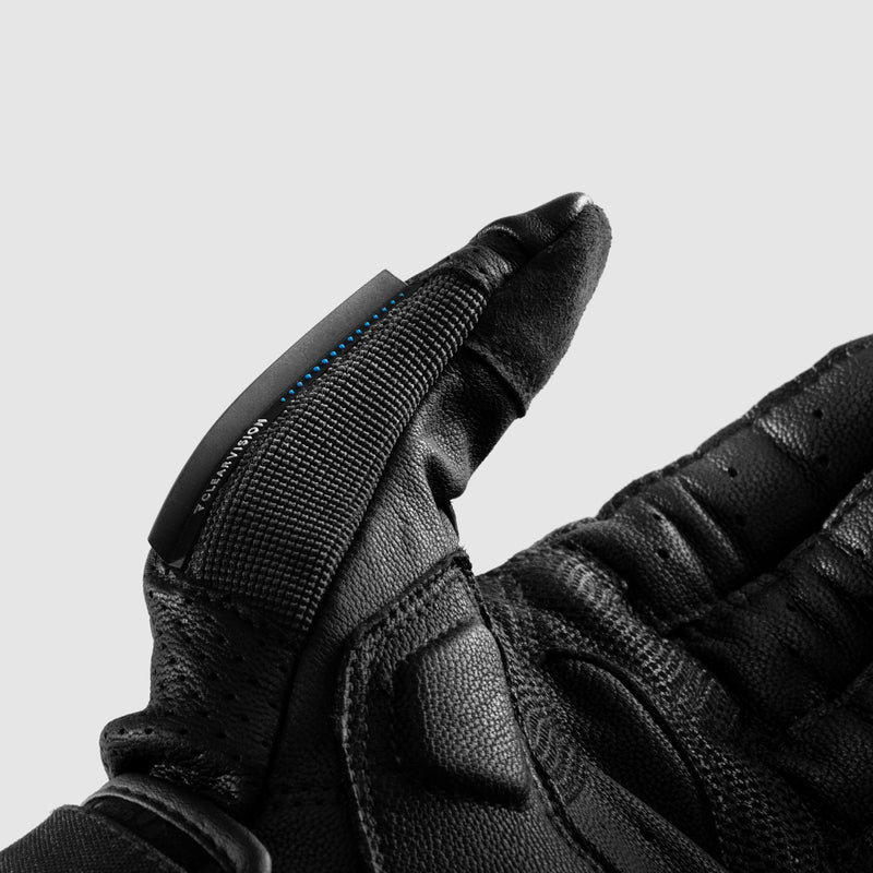 Rebelhorn Defender Gloves Black / Red FREE UK Delivery, FREE 365 Day Returns | Moto Central