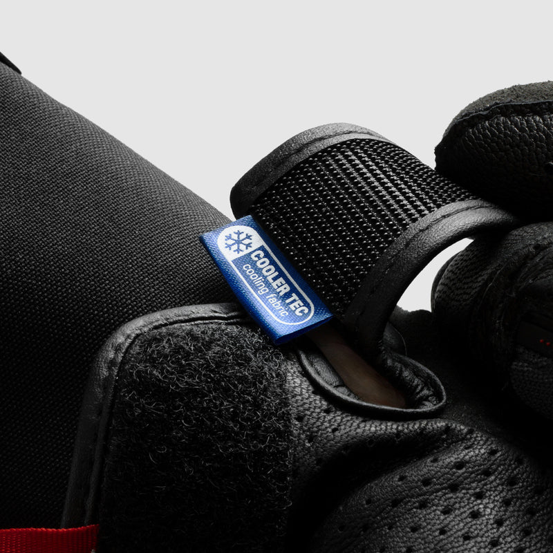 Rebelhorn Defender Gloves Black / Red FREE UK Delivery, FREE 365 Day Returns | Moto Central