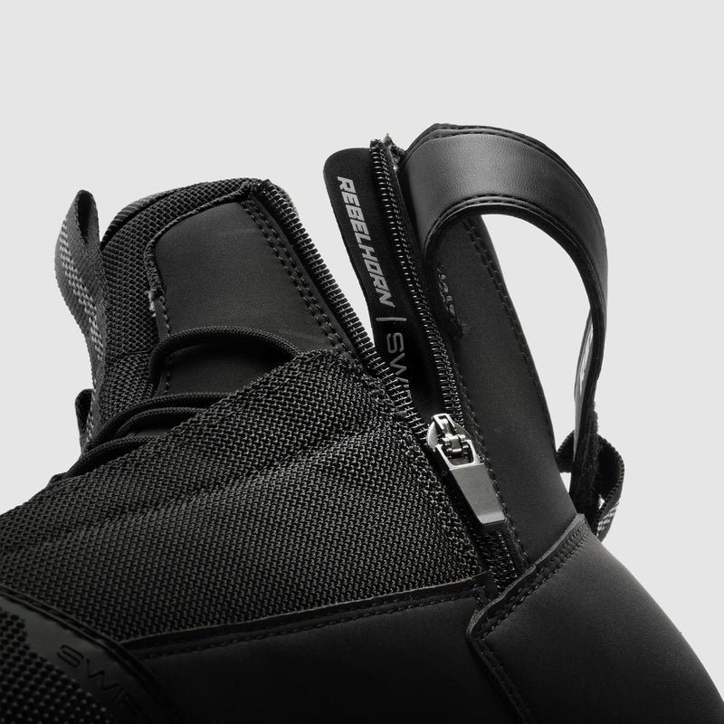 Rebelhorn Swift Boots Black FREE UK Delivery, FREE 365 Day Returns | Moto Central