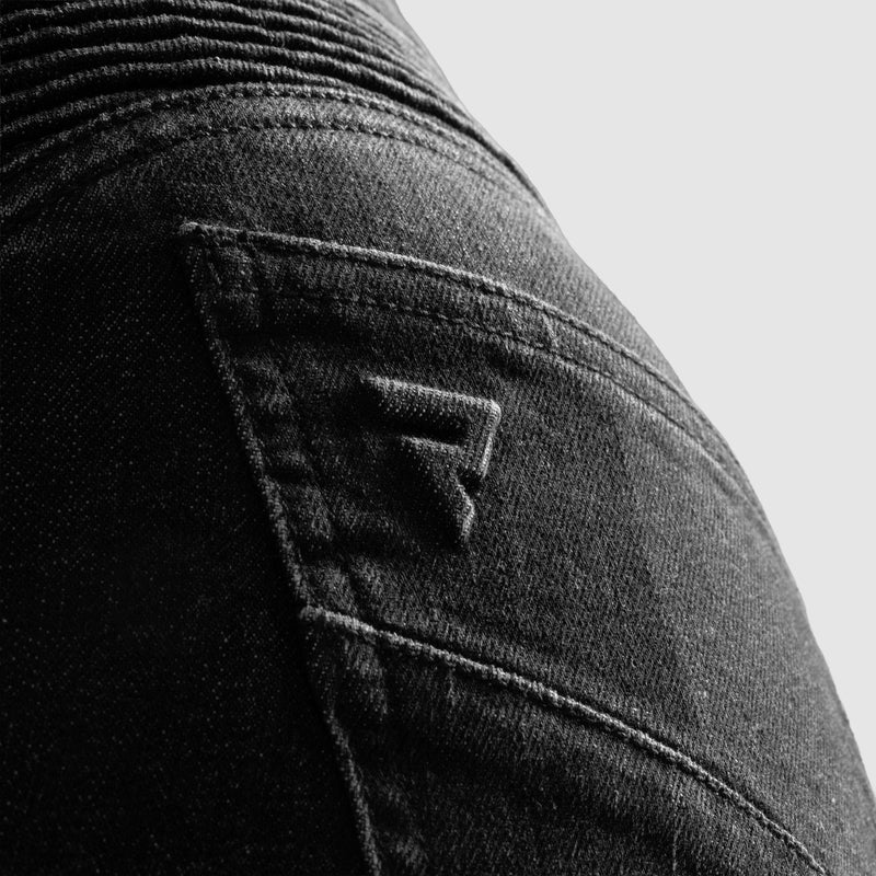 Rebelhorn Agness 2 Ladies Jeans Monolayer Washed Black FREE UK Delivery, FREE 365 Day Returns | Moto Central