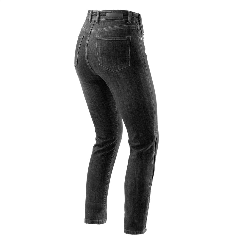 Rebelhorn Classic Ladies Jeans Monolayer Washed Black FREE UK Delivery, FREE 365 Day Returns | Moto Central